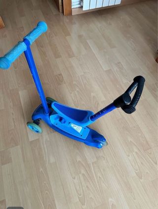 Patinete 3 Ruedas 4 en 1 Infantil