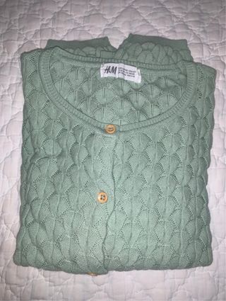 Chaqueta H&M verde 134/140 cm