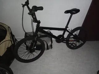Bicicleta BMX Negra Restaurada