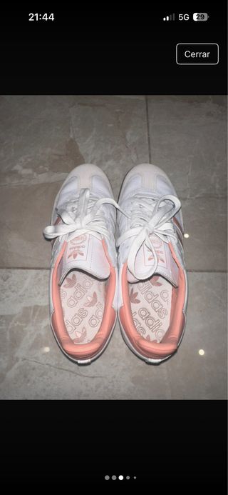 Adidas Samba Blancas y Rosas