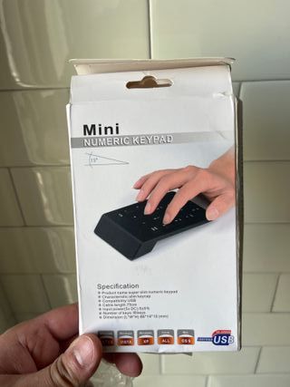 Tastierino Numerico USB Mini - 18 Tasti