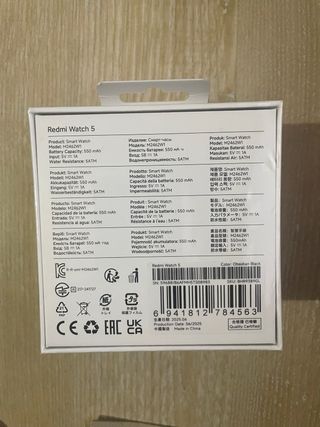 Xiaomi Redmi Watch 5 Negro