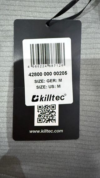 Chaqueta Killtec cuello alto Powerstretch