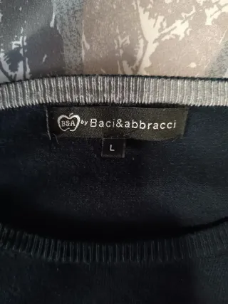Jersey Baci & Abbracci Azul Marino - Talla L