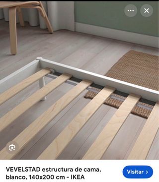 Cama Matrimonio Blanca nueva sin estrenar,