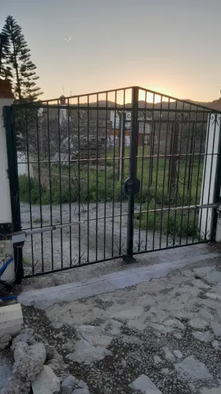 Puerta de Hierro Automática