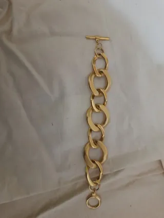 Bracciale vintage catena oro