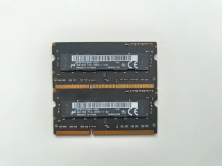 2x Módulos RAM Micron 4GB PC3L-12800S (8GB TOTAL)