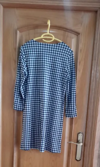 Vestido cuadros vichy Stradivarius