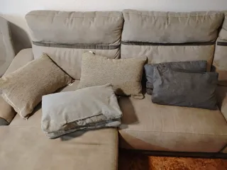 6 Cojines y una almohada