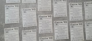 Figurine Panini Mondiali Italia '90 Originali