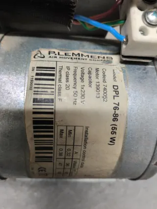 Potente turbina/ventilatore Dovre