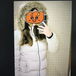 Plumífero Blanco Tommy Hilfiger niña