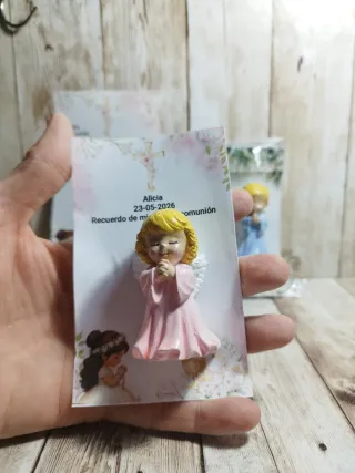 Ángeles recordatorio comunión