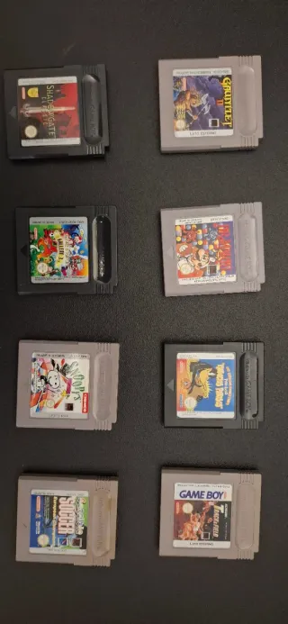 Lotto 8 giochi Nintendo Game Boy