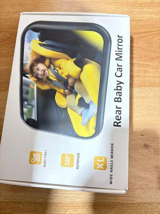 Espejo Retrovisor Coche Bebé XL
