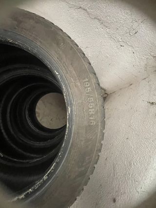 Ruedas Invierno 195/55 R16 70% Vida