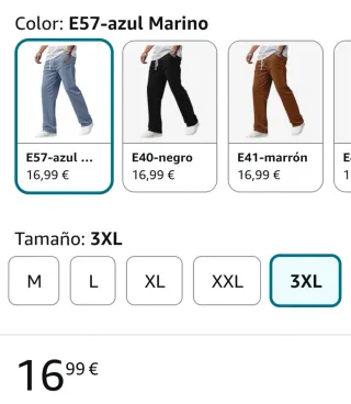 Pantalón Yoker Casual Azul