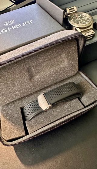 Correa TAG Heuer Carrera Calibre Heuer 01 Negra