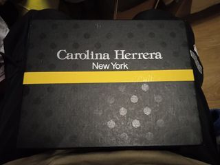 Bolso/Neceser Carolina Herrera Original Negro y Am