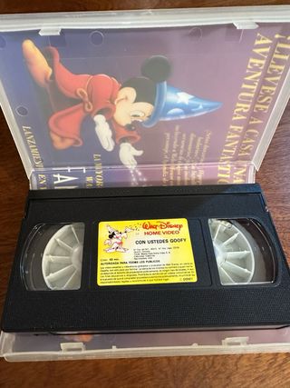 VHS Disney Con todos ustedes... GOOFY