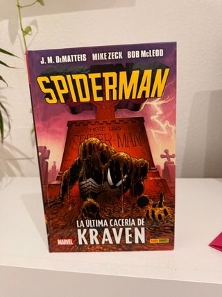 Spiderman: ultima caería de Kraven.