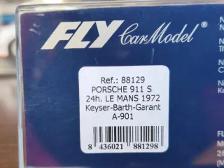 Fly 88129 Porsche 911 S 24H Le Mans 1972