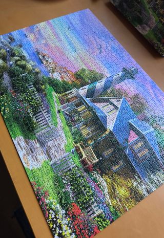 Puzzle 1000 pezzi Paesaggio Giardino