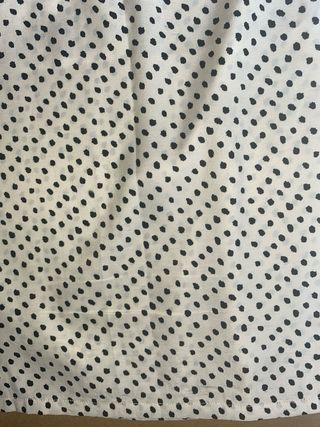 Vestido Mango lunares blanco y negro Talla S