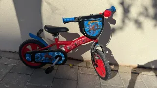 Bicicleta Spiderman Infantil
