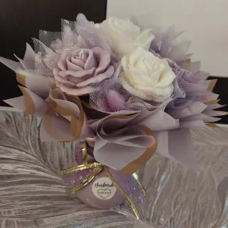 Arreglo Flores Cera Natural Ecológica