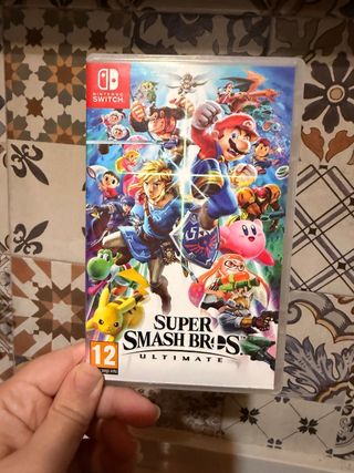 Juego super smash bros nintendo switch