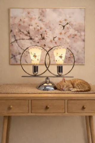 Candeeiro de mesa opal