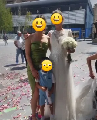 ¡VESTIDO VERDE elegante para invitadas!