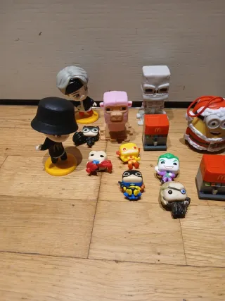 Figuras McDonals y Burger King