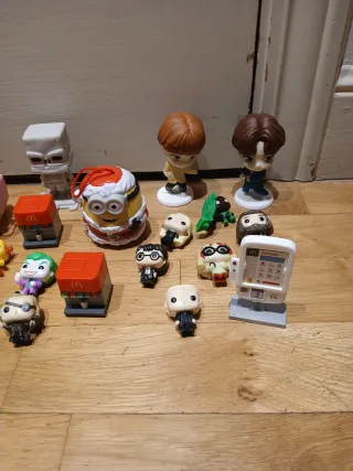 Figuras McDonals y Burger King