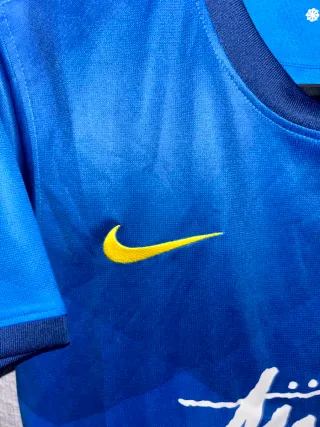 Camiseta Brasil Stussy Azul Talla M