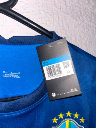 Camiseta Brasil Stussy Azul Talla M