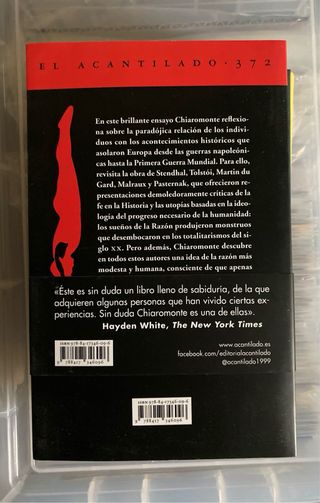 La paradoja de la historia