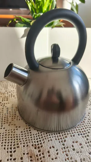 Pava hervidor IKEA acero inox.