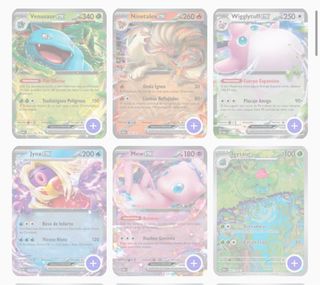 Cartas pokemon