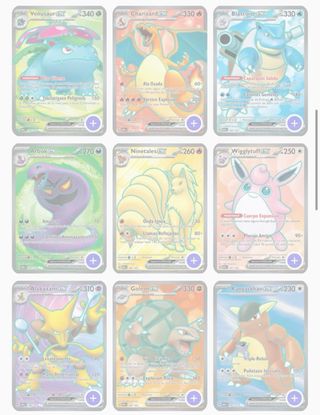 Cartas pokemon