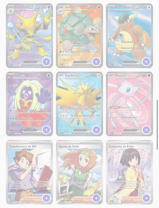 Cartas pokemon