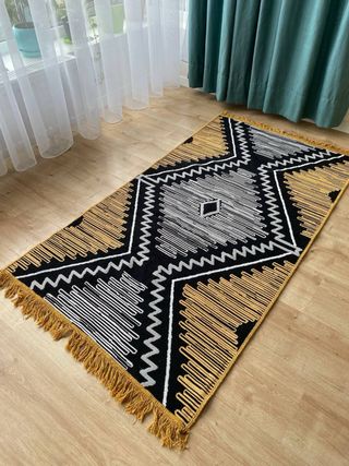 Tappeto Kilim in Cotone Etnico 80x150 cm