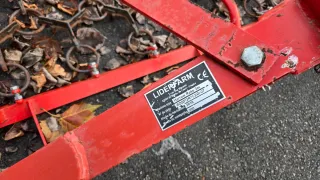 Rastra de pradera-campo con plegado 3 mts.