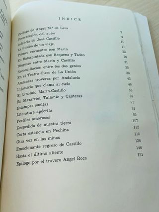 Libro VIDA DEL TROVERO CASTILLO, 1972