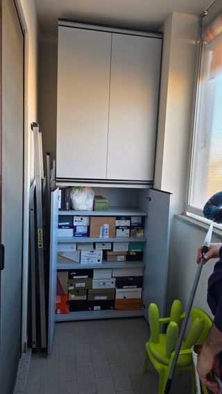 Armadio in legno da balcone 45*90*H200