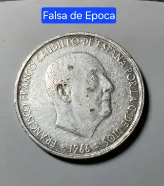 100 Pesetas Franco 1966 Falsa de Epoca.