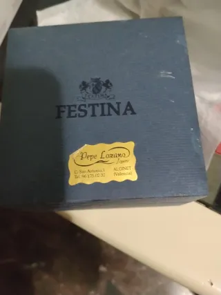 Reloj de festina plata hombre