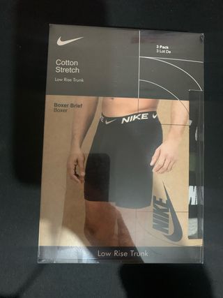 Calzoncillos de Nike/Talla M/Elásticos/Pack de 3